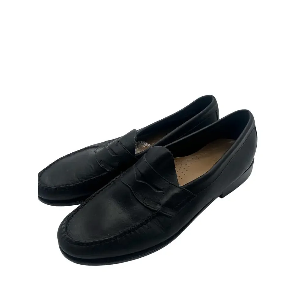 Bass Wejuns Men’s Navy Blue Leather SZ 12 D Style 2439